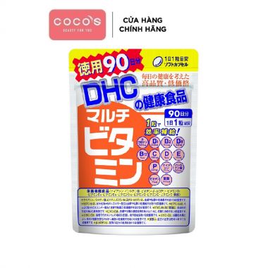 Viên Uống dưỡng da, bảo vệ sức khỏe DHC Nhật Bản (30v/gói, 60v/gói, 120v/gói hoặc 180v/gói) 30 NGÀY