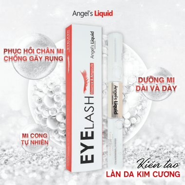 Tinh chất dưỡng mi dày và dài 2 bước Angel's Liquid Eyelash Essence 5ml & Ampoule 5ml