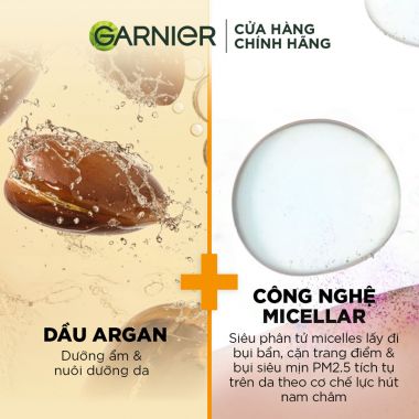 Nước tẩy trang Garnier Micellar Water dành cho mọi loại da 400ml