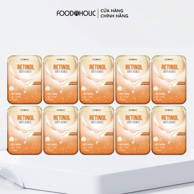 Combo 10 Mặt Nạ Foodaholic Premium 23ml x 10