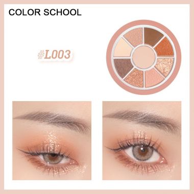 Bảng Phấn Mắt Color School Vitality Pocket Eyeshadow Palette 9 Màu
