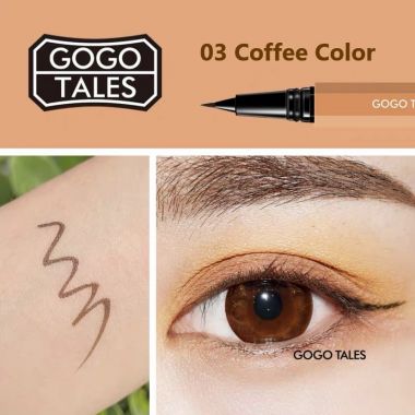 Kẻ Mắt Sắc Nét Siêu Mảnh Gogo Tales Slender Beckoning Eyeliner 0.6ml