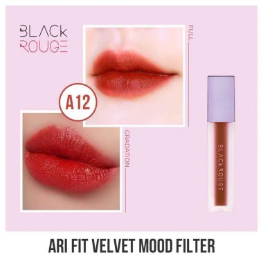 Son Kem Lì Black Rouge Air Fit Velvet Tint Ver 2 Mood Filter 36.6g