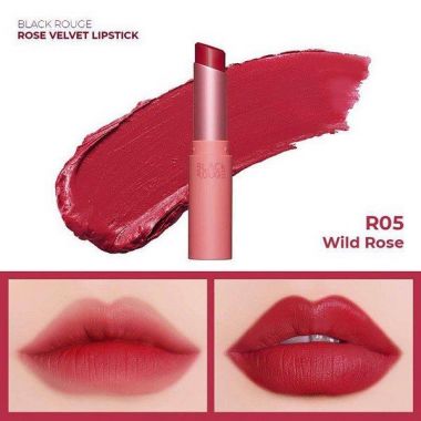 Son Thỏi Lì Black Rouge Rose Velvet Lipstick