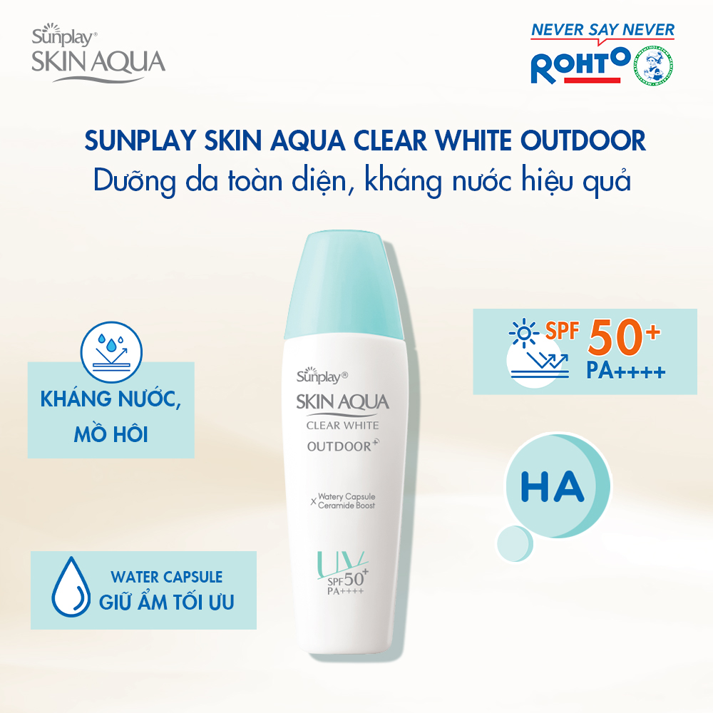 Gel Chống Nắng Dưỡng Da Sunplay Skin Aqua Clear White Outdoor+