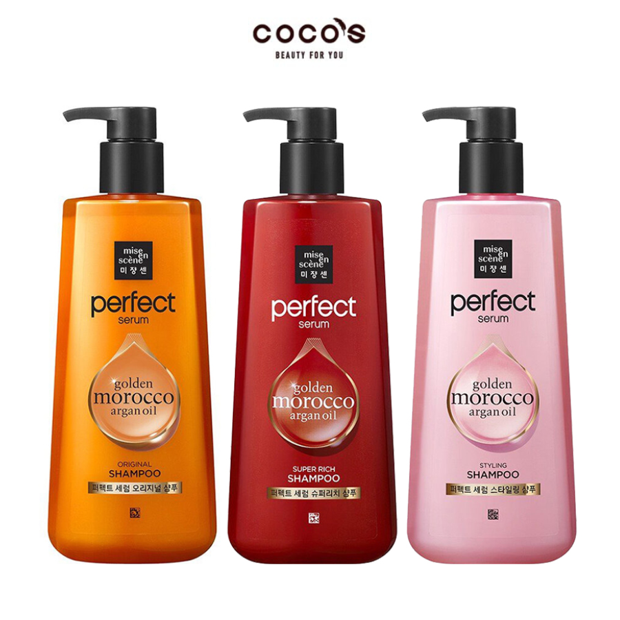 Dầu gội Mise En Scene Perfect Serum Shampoo Hàn Quốc 680ml